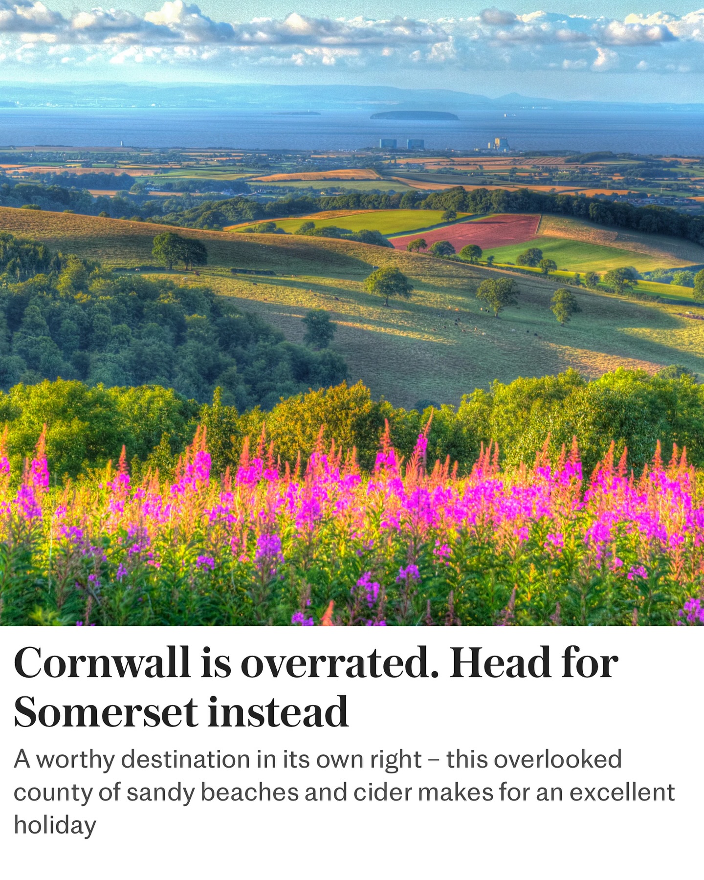 @thesundaytelegraph
.
.
.
.
.
.
#somerset #holidaycottagesuk #staycationuk #weekendbreak #countrylife #countryliving #rural #rurallife #hoildaycottage #uk #cottage #cottagelife #cottageholiday #farmhouse #weekendgetaways #walkinguk #weekendwalks #countryside #england #lovegreatbritain #ukholiday #weekendvibes #visitengland #nature #romantic #countryretreat